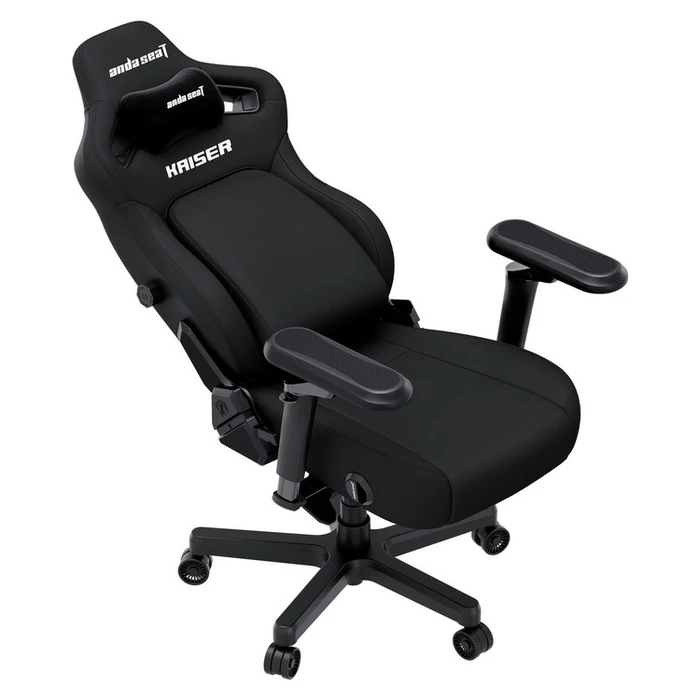 Καρέκλα Gaming Anda Seat KAISER-4 V2 XL Black Fabric with 6D Armrest