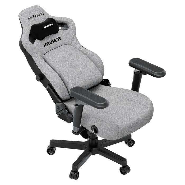 Καρέκλα Gaming Anda Seat KAISER-4 V2 XL Grey Fabric with 6D Armrest