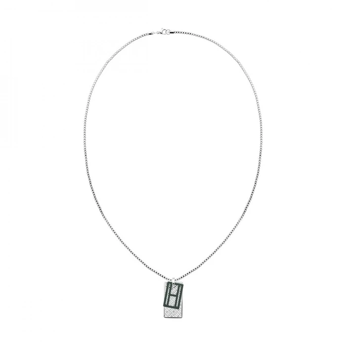 Ανδρικό Κολιέ Tommy Hilfiger 2790450 (50cm) από Ατσάλι Grey