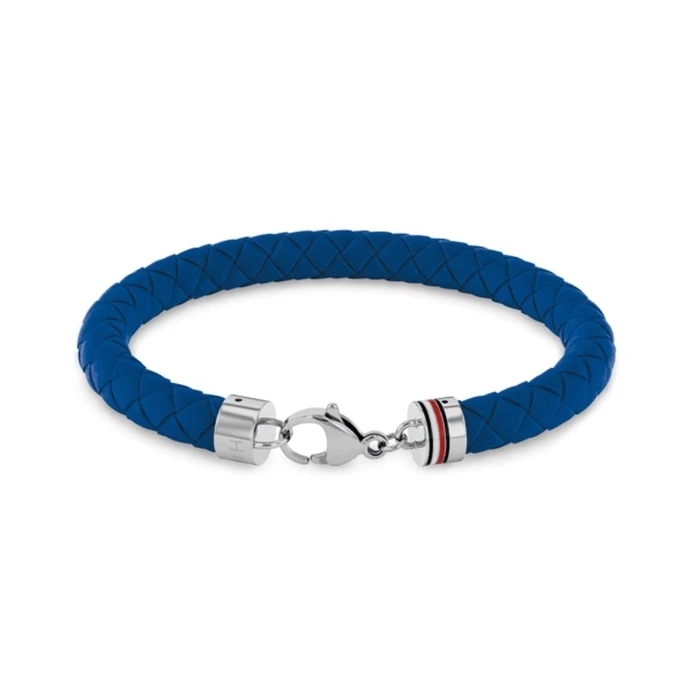 Ανδρικό Βραχιόλι Tommy Hilfiger 2790554 (20cm) Silicone Blue