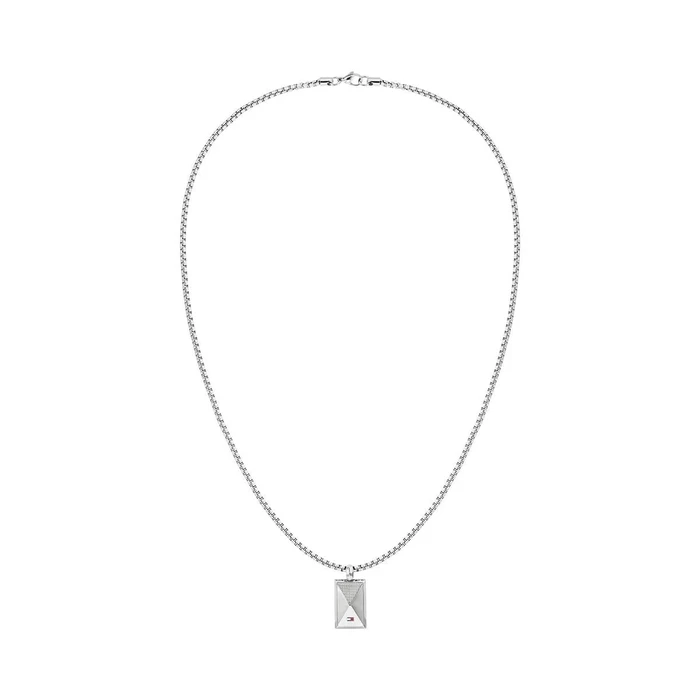 Ανδρικό Κολιέ Tommy Hilfiger 2790564 (61cm) από Ατσάλι Silver