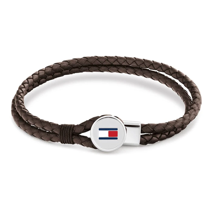 Tommy Hilfiger Men's Leather Bracelet 19 cm Model 2790655