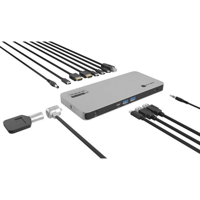 ICY BOX Diamond Dock 7402 12-in-1 USB-C Docking Station