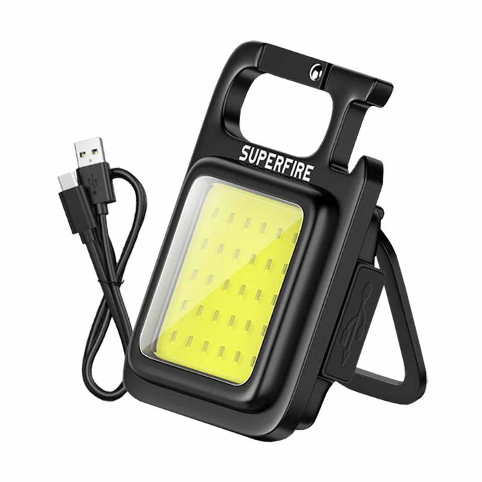 Φακός LED Superfire MX16, 600lm, 500mAh, USB-C