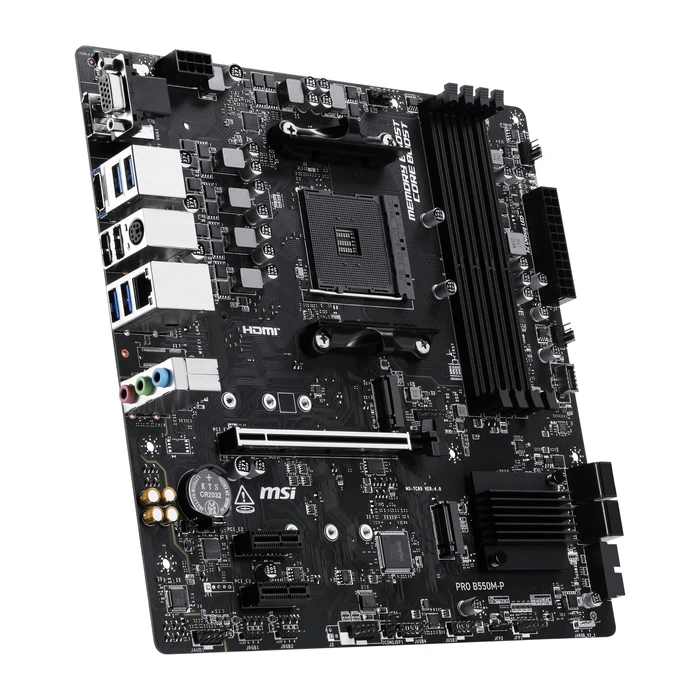 MSI Pro B550M-P - Μητρική κάρτα AM4 (Micro ATX)