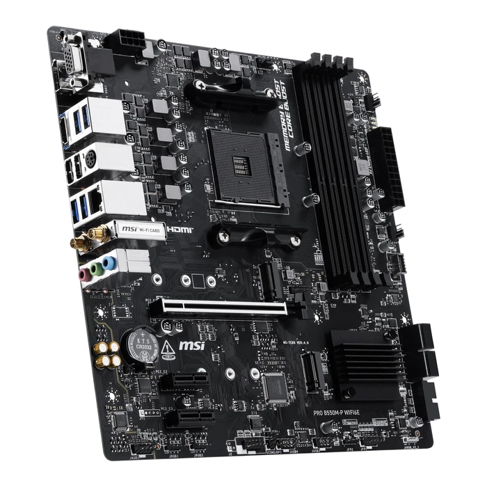 MSI PRO B550M-P WIFI6E (7C95-202R) - Micro-ATX μητρική πλακέτα AM4 B550