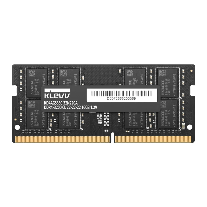 KLEVV SORAM DDR4 3200 16GB SO‑DIMM CL22 (KD4AGSA80-32N220A)
