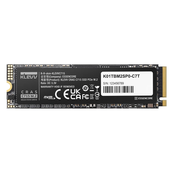 KLEVV CRAS C715 SSD M.2 2280 256GB