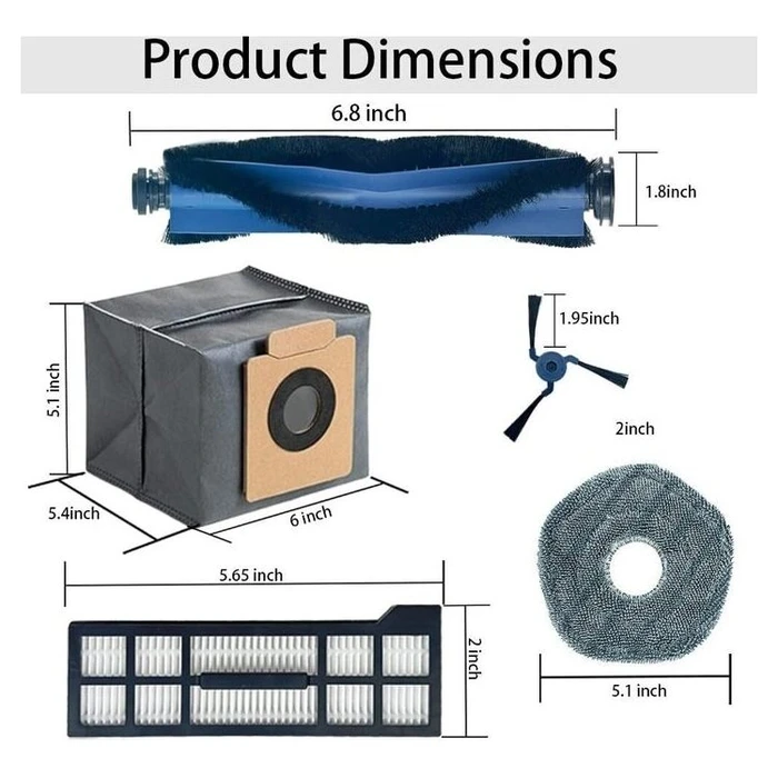 Κιτ για Σκούπα Ρομπότ Anker EYFY ROBOVAC X10 PRO OMNI