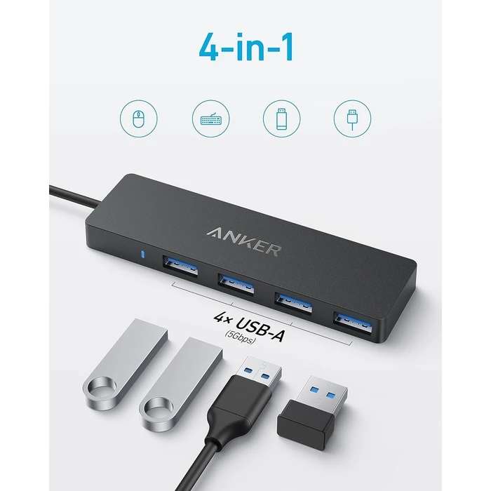 USB Hub Anker Type-C 4 in 1