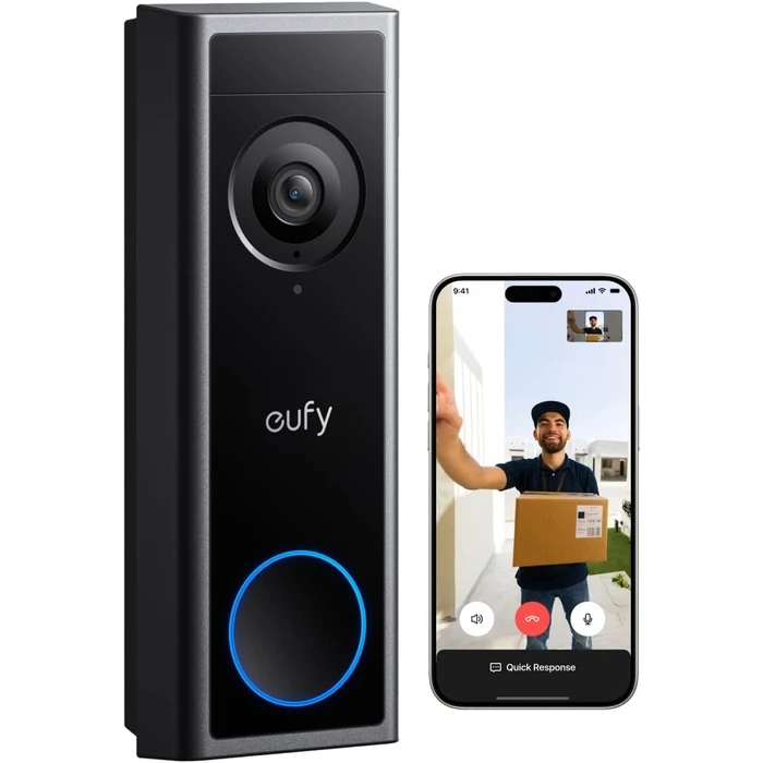 Ασύρματο Κουδούνι Anker Eufy Doorbel C31 2K with Battery or Wired