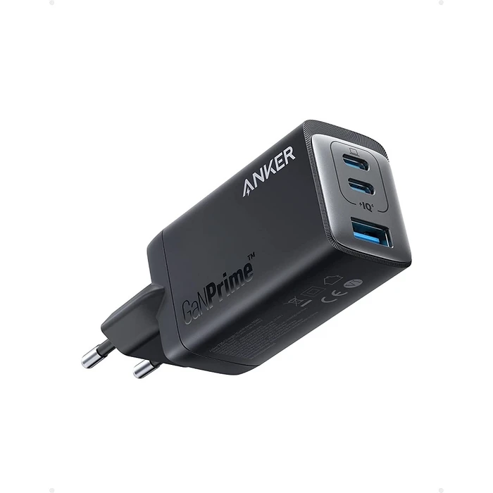 Φορτιστής Πρίζας Anker Prime Gan Iii 3-Port 65W Black