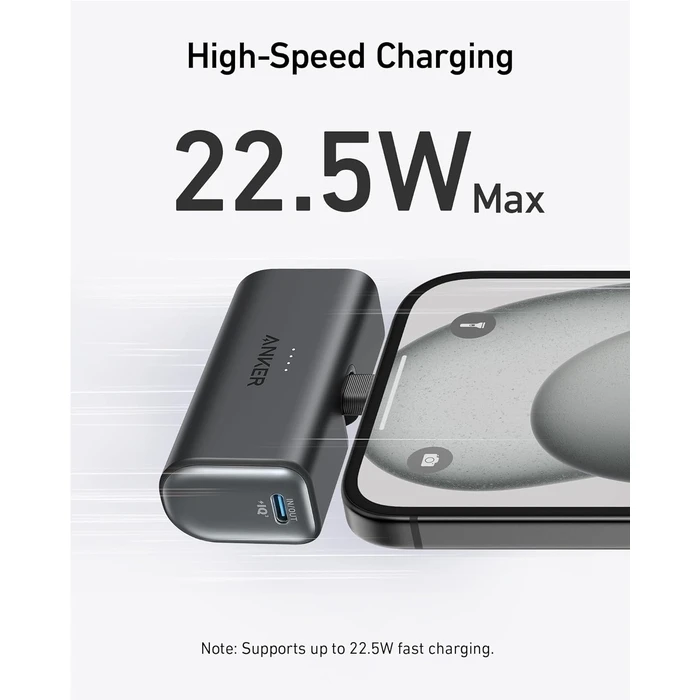 Powerbank Anker Nano 5000mAh USB-C 22.5W