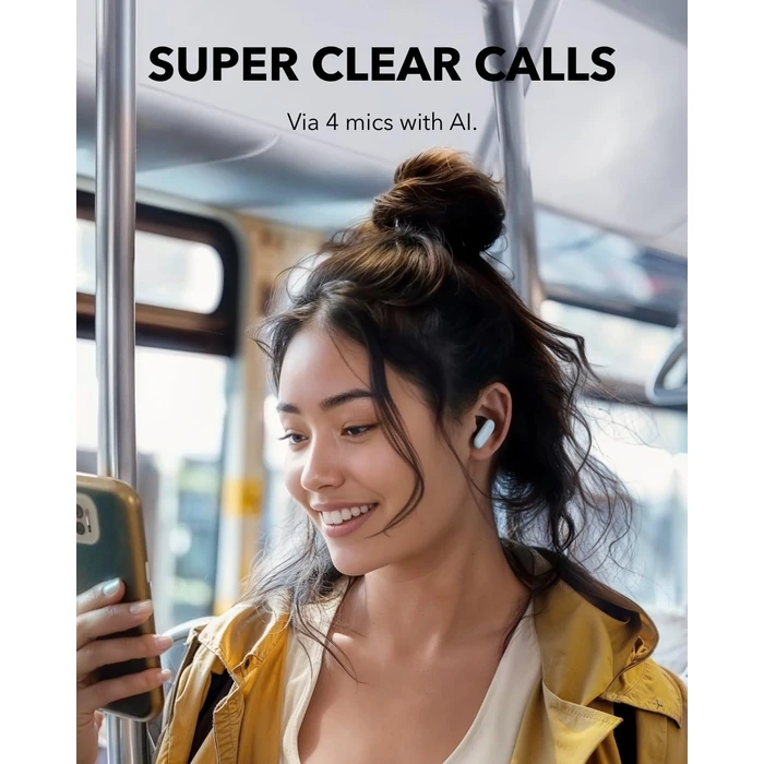 Bluetooth Handsfree Anker Soundcore P30i Tws Smart Nc Blue