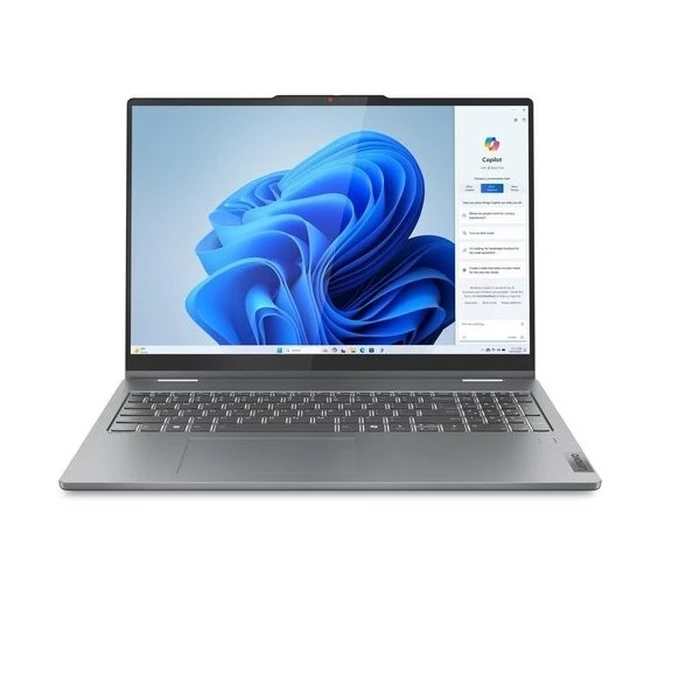 Laptop Lenovo 16" IdeaPad 5 2-in-1 16AHP9 IPS/R7-8845HS/16GB/512GB/AMD Radeon Graphics/Win 11 Home S/Luna Grey (83DS000HGM)