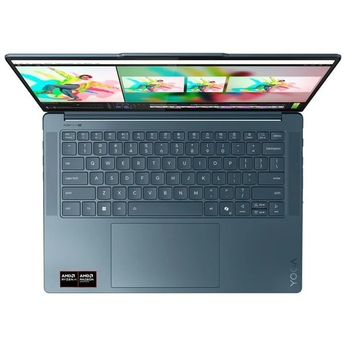 Laptop Lenovo 14.5" Yoga 7 Pro 14ASP10 /AMD Ryzen AI 9 365/32GB/1TB SSD/AMD Radeon 880M Graphics/Win 11 Home/Tidal Teal (83LX0003GM)