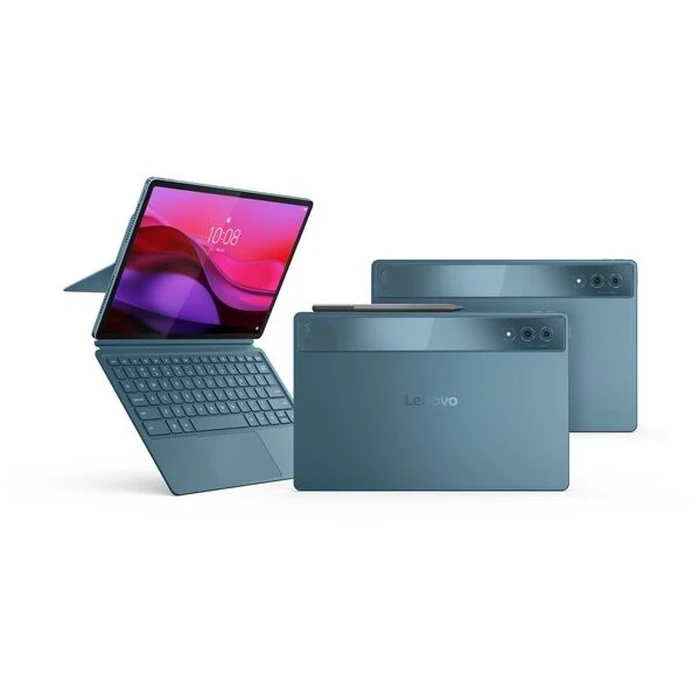 Tablet Lenovo Yoga Tab Plus 12.7" 3K/Snapdragon 8 Gen 3/16GB/256GB/2-in-1 Keyboard Pack + Pen Pro/Tidal Teal