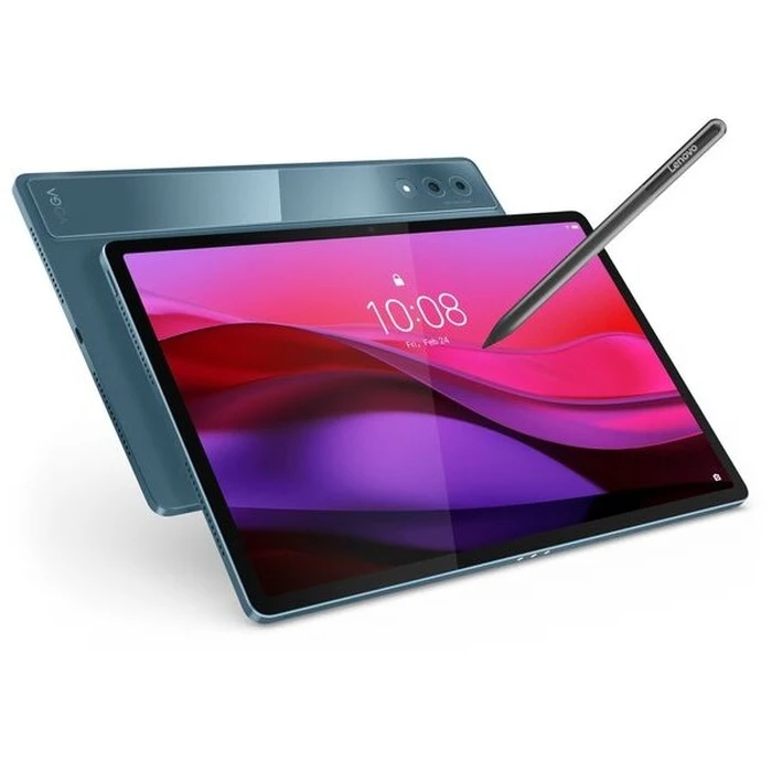 Tablet Lenovo Yoga Tab Plus 12.7" 3K/Snapdragon 8 Gen 3/16GB/256GB/2-in-1 Keyboard Pack + Pen Pro/Tidal Teal