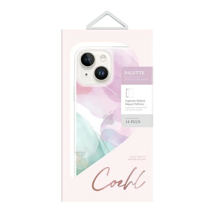 UNIQ Coehl Palette Apple iPhone 14 Plus / 15 Plus liliowy/soft lilac