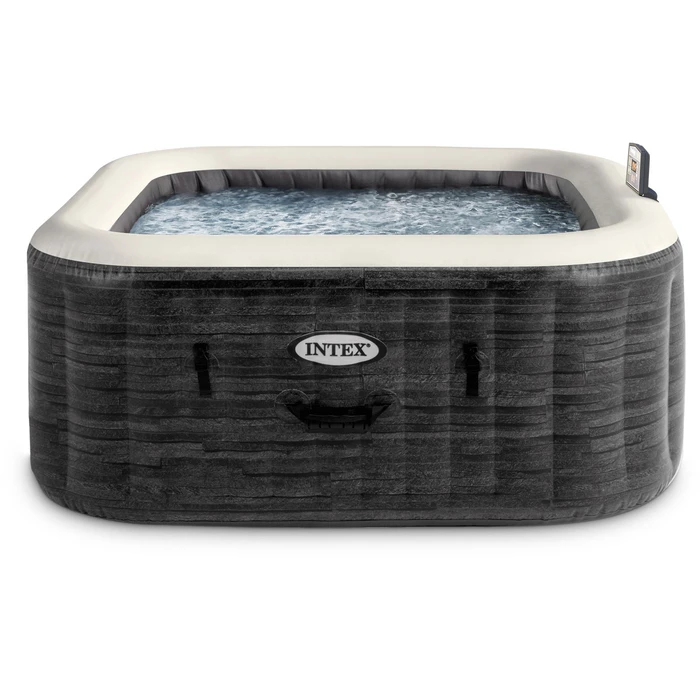 INTEX Greystone Square Bubble Spa Set - 4 άτομα