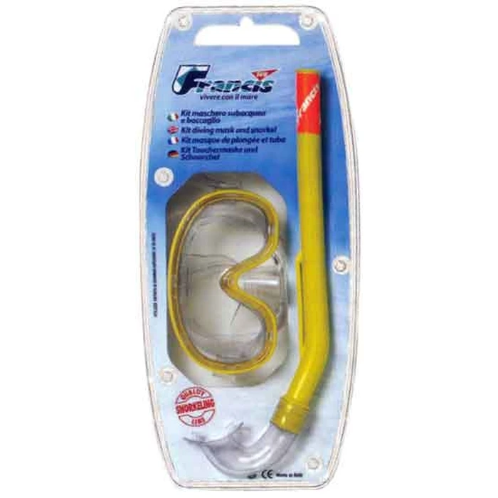 Velco Cristal Line Set - Children's Cristal Boy Mask & Snorkel