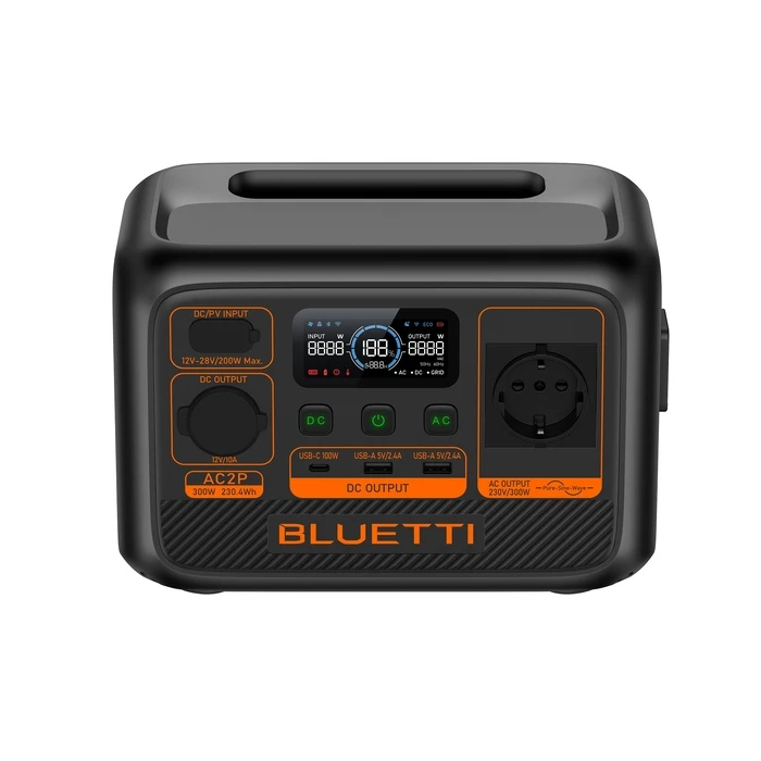 Power Station Bluetti Premium AC2P 300W AC Outlet 230.4Wh