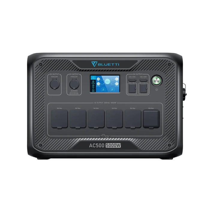 Power Station Bluetti AC500 Expandable, 5000W AC Outlet, No Battery