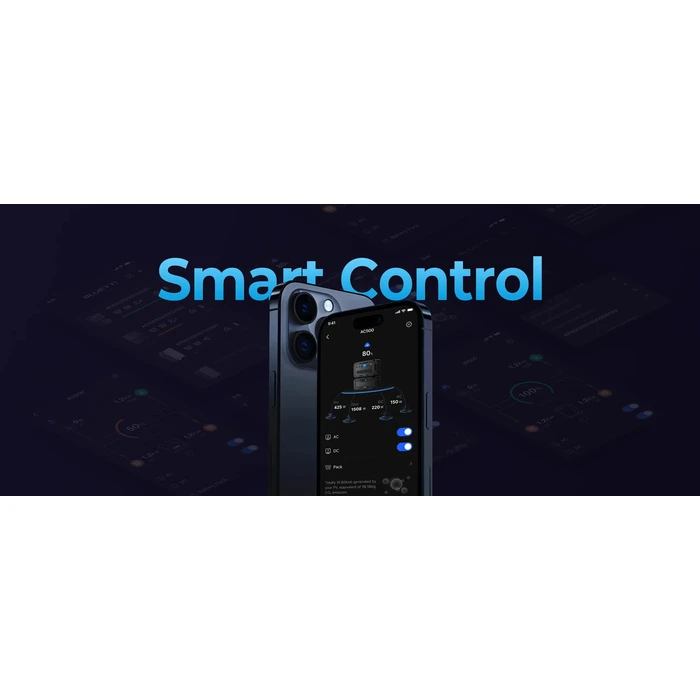 Power Station Bluetti AC500 Expandable, 5000W AC Outlet, No Battery