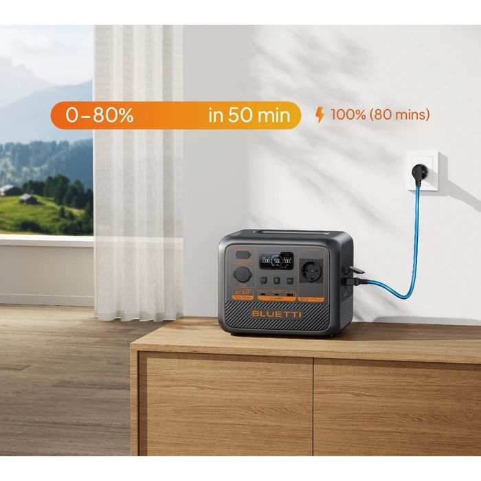 Power Station Bluetti Premium AC50P 700W AC Outlet 504Wh