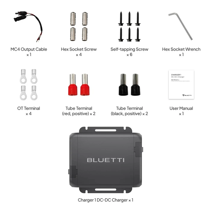 Charger Bluetti 1 with DC Input Cable