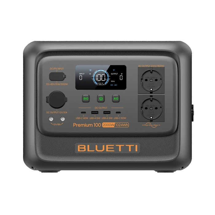 Bluetti Premium 100 V2 Φορητός Σταθμός Ενέργειας 1024Wh