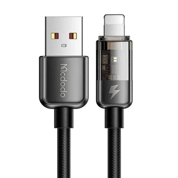 Καλώδιο USB to Lightning Mcdodo CA-3140 12W 1.2m (black)