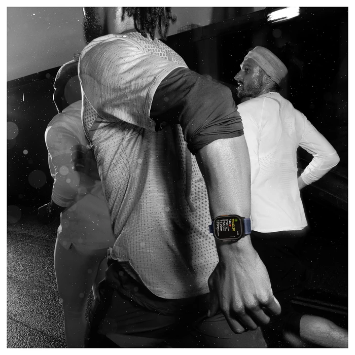 Smartwatch Apple Watch Ultra 2 GPS + Cellular 49mm Natural Titanium with Blue Trail Loop - M/L