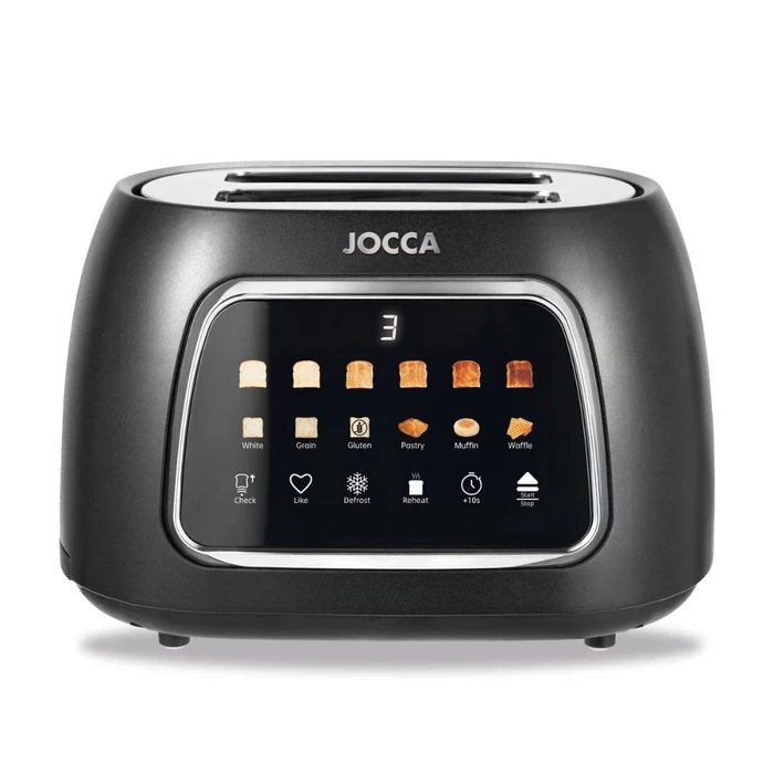 Jocca J-2904N Φρυγανιέρα 2 Θέσεων 800W Μαύρη