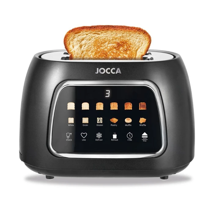 Jocca J-2904N Φρυγανιέρα 2 Θέσεων 800W Μαύρη