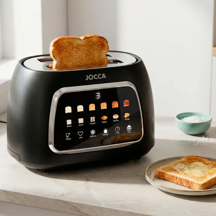 Jocca J-2904N Φρυγανιέρα 2 Θέσεων 800W Μαύρη