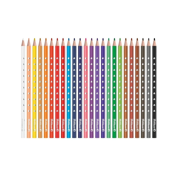 Pelikan Silverino Colored Pencils Set - 24 colors