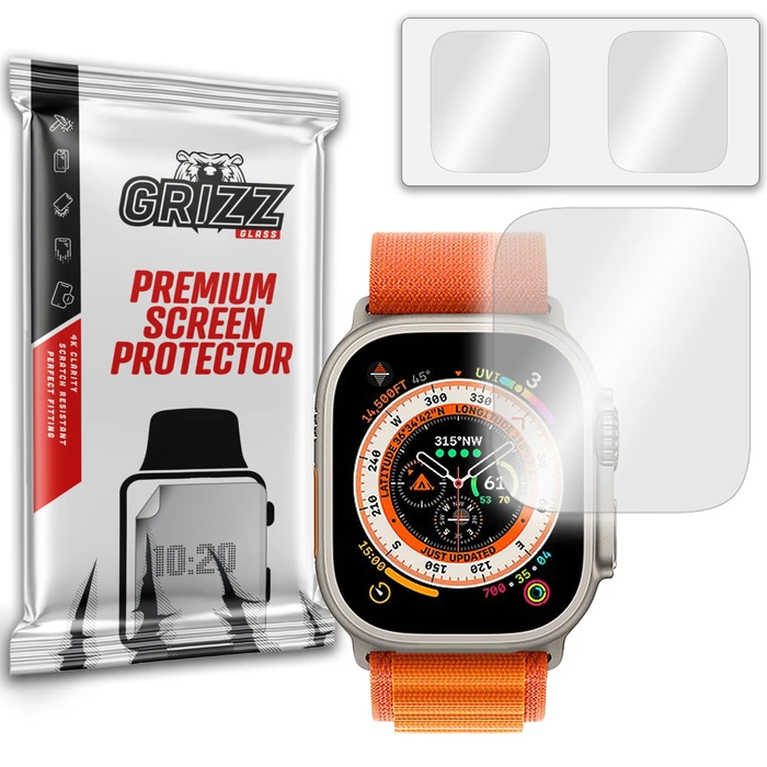 Hybrid glass GrizzGlass HybridGlass for Apple Watch Ultra