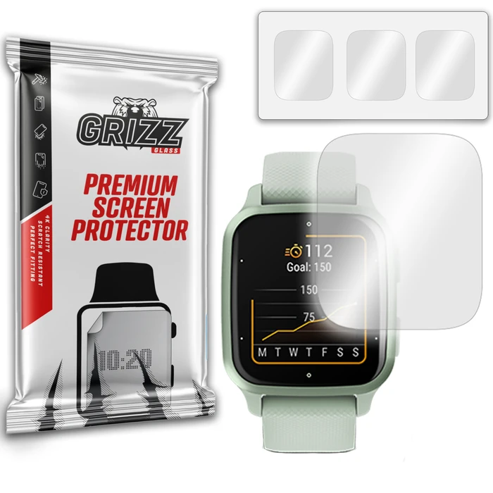 GrizzGlass Hydrofilm Garmin Venu SQ 2
