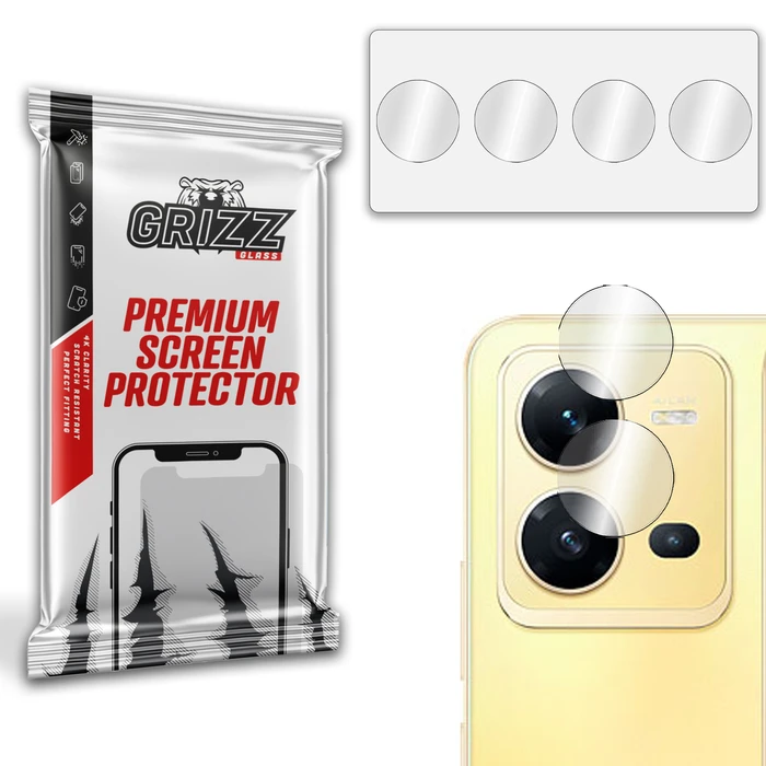 GrizzGlass HybridGlass Camera Vivo X80 Lite