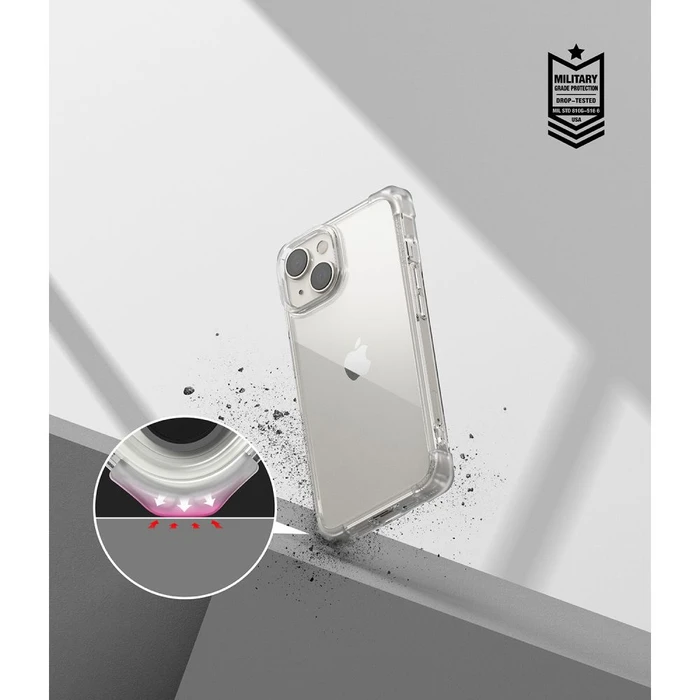 Ringke Fusion Bumper Apple iPhone 14 Plus / 15 Plus Clear