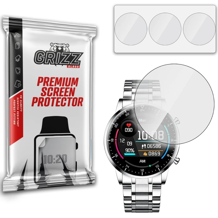 GrizzGlass Hydrofilm Smartwatch NY19