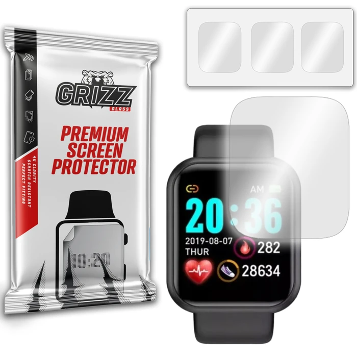 GrizzGlass Hydrofilm Smartwatch L18