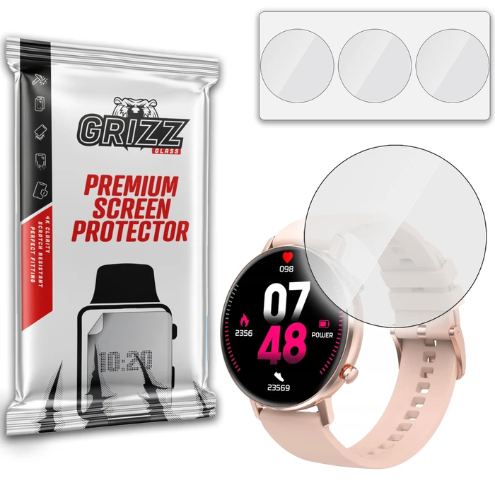 GrizzGlass Hydrofilm Smartwatch DT96