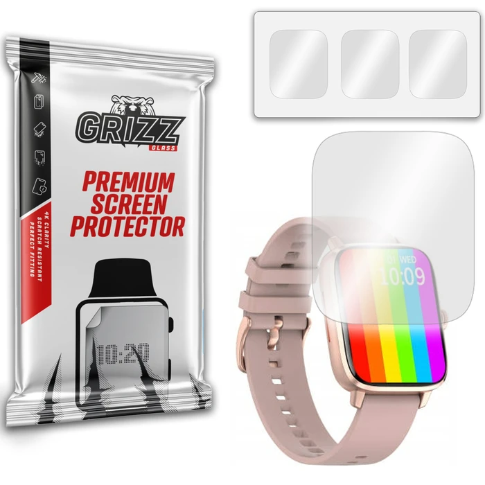 GrizzGlass Hydrofilm Smartwatch DT102