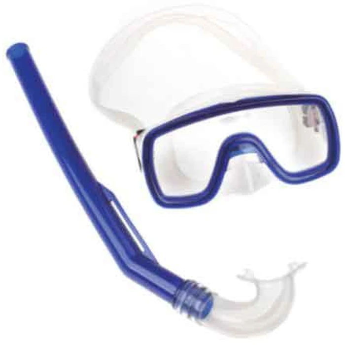 Fortis Children's PVC Mask & Snorkel Set - Blue