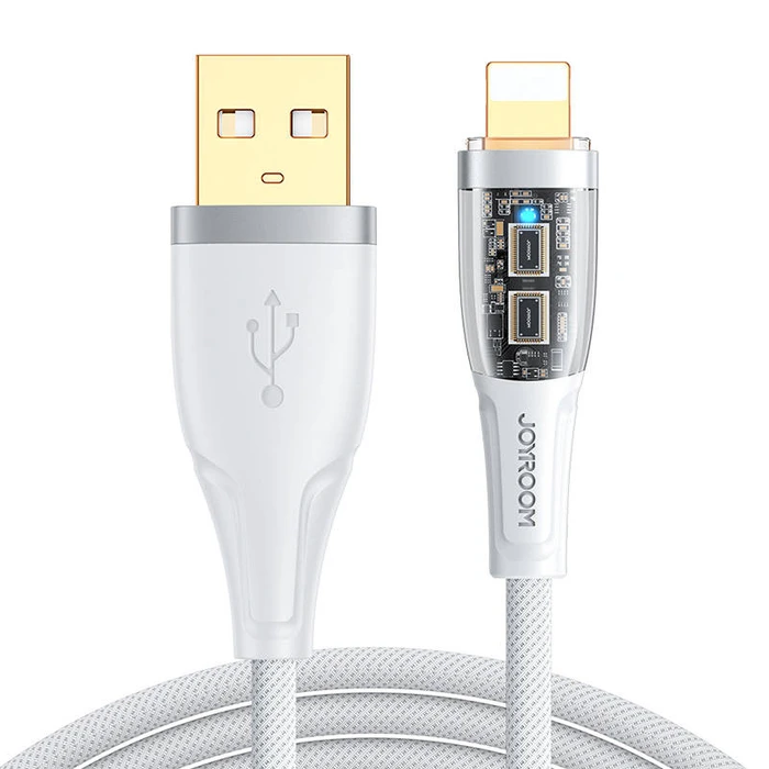 Καλώδιο USB to USB-A/Lightning/2.4A/1.2m Joyroom S-UL012A3 (white)