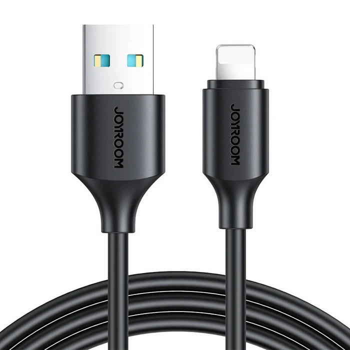 Καλώδιο USB to USB-A/Lightning/2.4A/0.25m Joyroom S-UL012A9 (black)