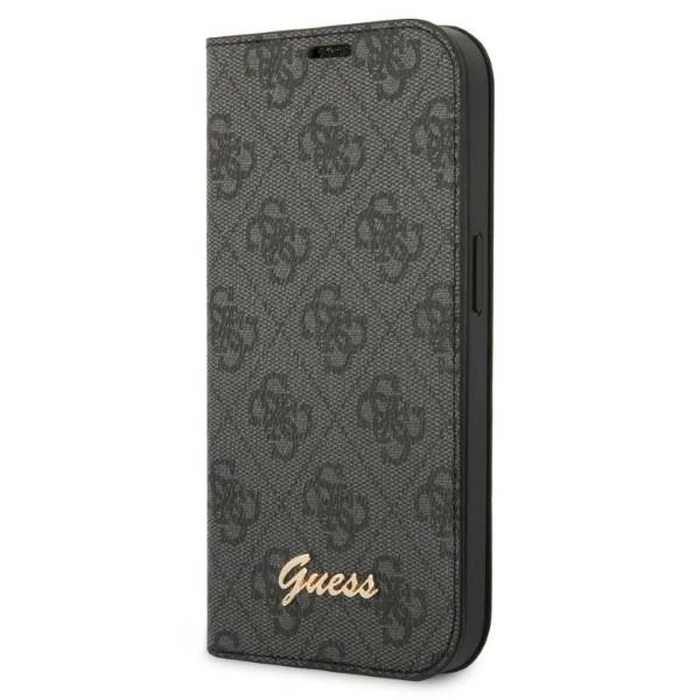 Guess GUBKP14XHG4SHK Apple iPhone 14 Pro Max black book 4G Vintage Gold Logo