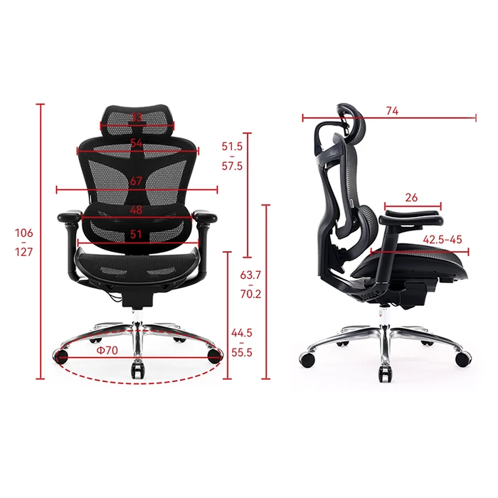 Καρέκλα Γραφείου Sihoo Ergonomic DORO C300 Black